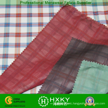 Double-Layer Polyester Yarn Dyed Fabric with Checks for Jacket